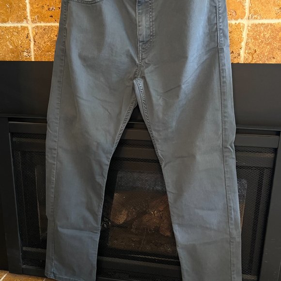 Dockers Jean Cut Pants Slim Fit Gray 32x30 - Picture 4 of 9